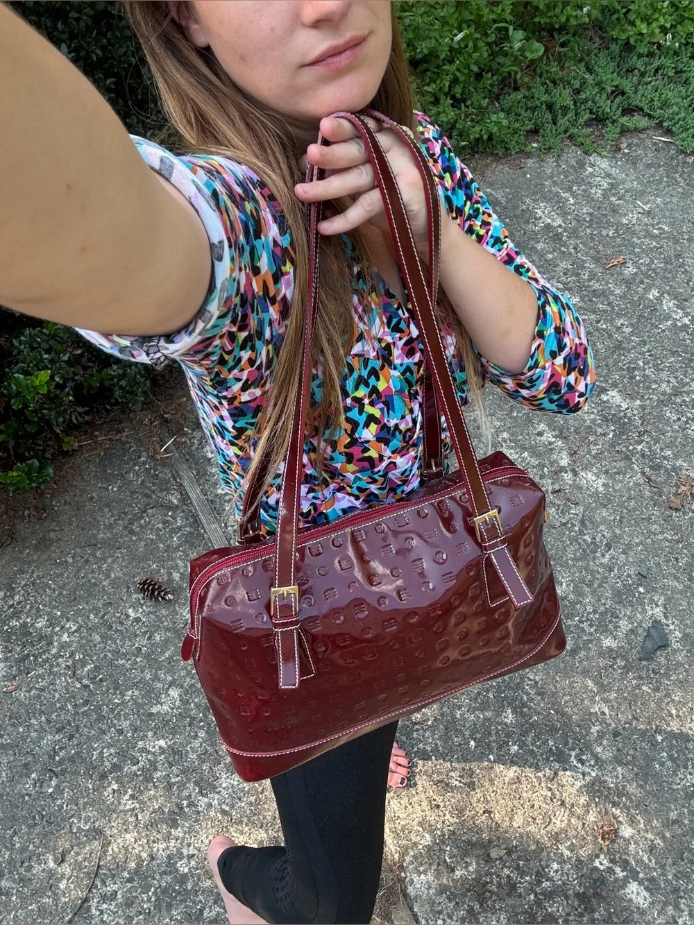 Arcadia patent leather